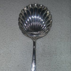 Antique S Kirk & Son Sterling Silver Berry Spoon